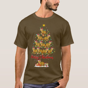 Jaguar Animal Lover Matching Santa Jaguar Christma T-Shirt