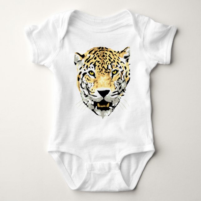 Jaguar Baby Strampler (Vorderseite)