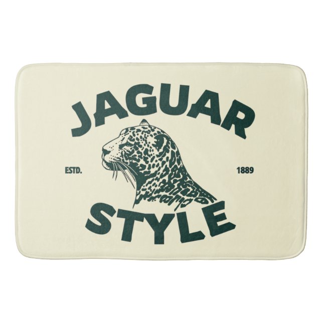 Jaguar-Badematte Badematte (Vorderseite)