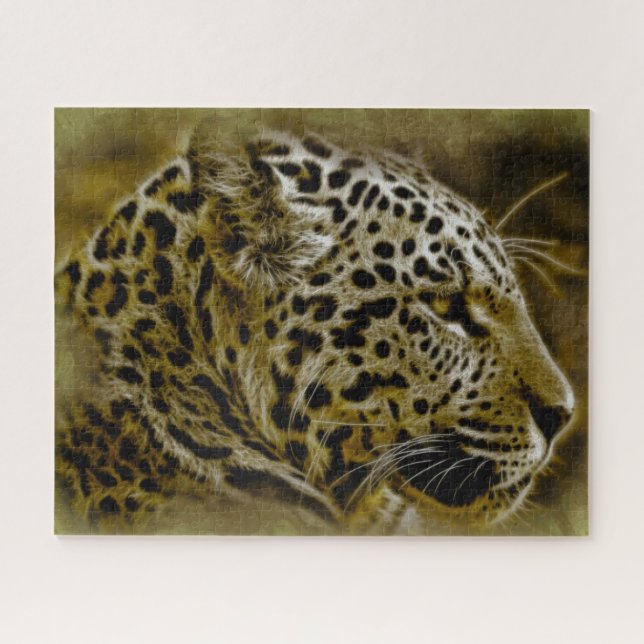 Jaguar Big Cats . Puzzle (Horizontal)