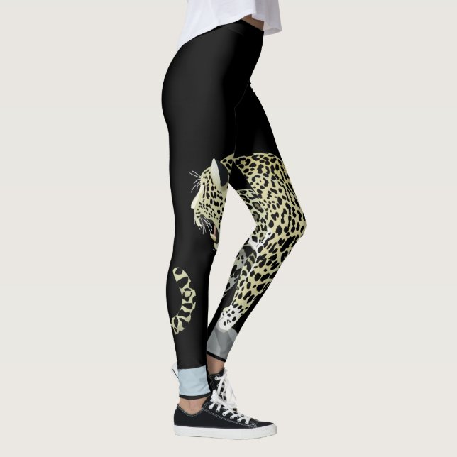 Jaguar-Brüllen! Leggings (Rechts)