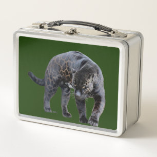 Jaguar Diablo grüne Lunchbox