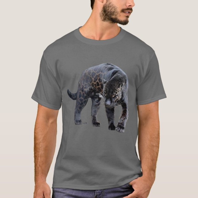 Jaguar Diablo men Grey T - Shirt (Vorderseite)