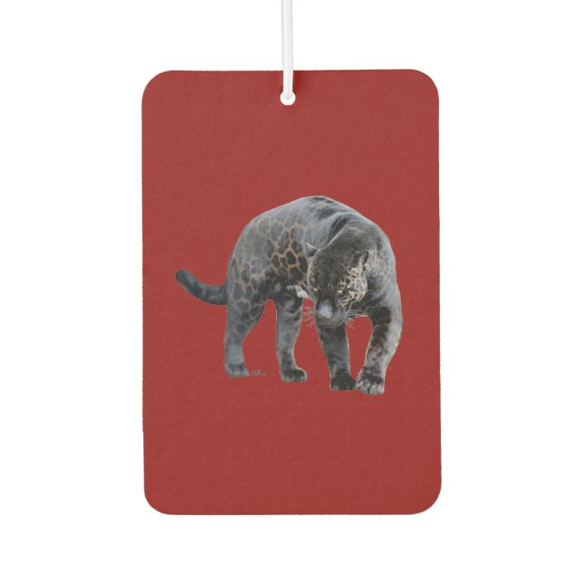 Jaguar Diablo Rote Autoluft-Erfrischung Autolufterfrischer (Vorderseite)