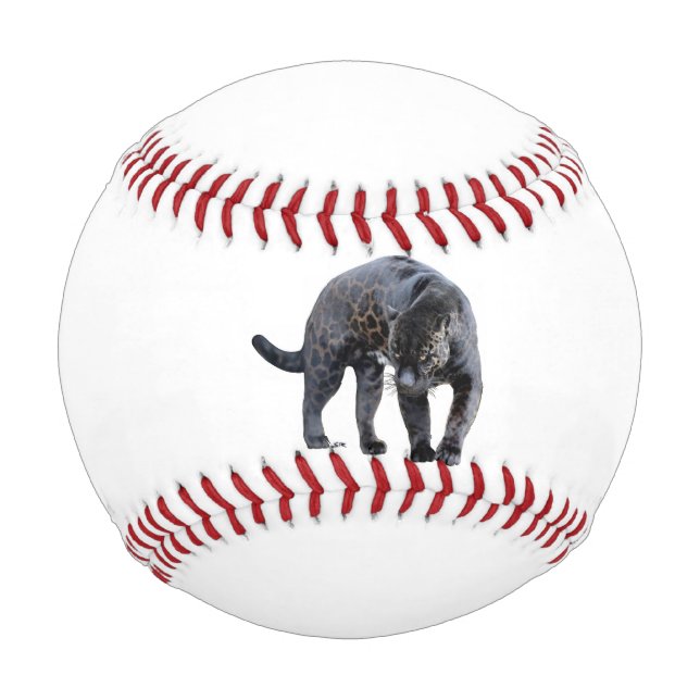 Jaguar Diablo weißer Baseball (Vorderseite)