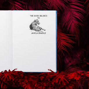 Jaguar Dieses Buch gehört Permastempel