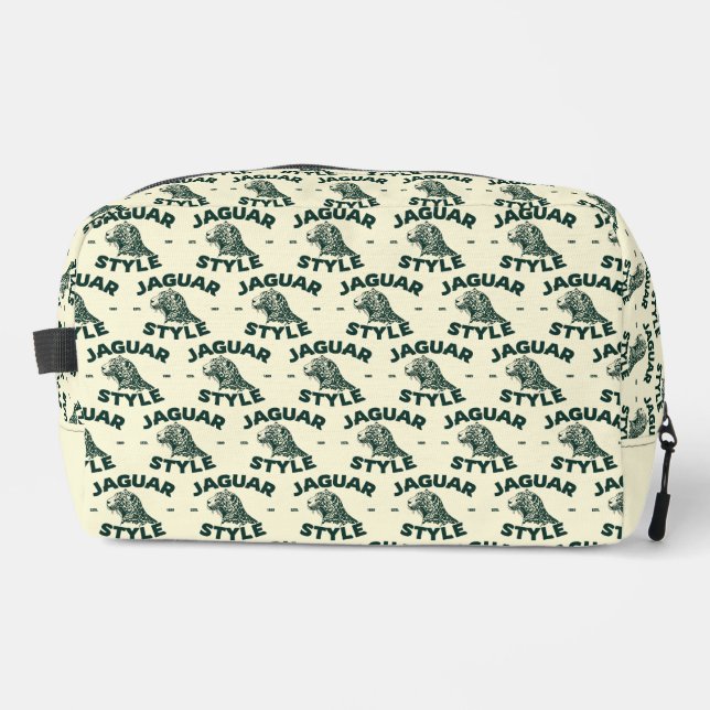 Jaguar Dopp Kit Waschbeutel (Vorderseite)