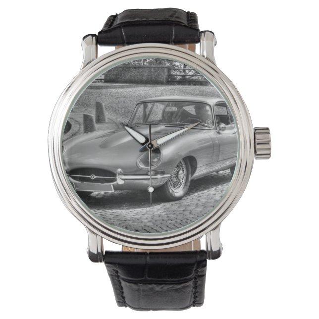 Jaguar E-Type Armbanduhr (Vorderseite)