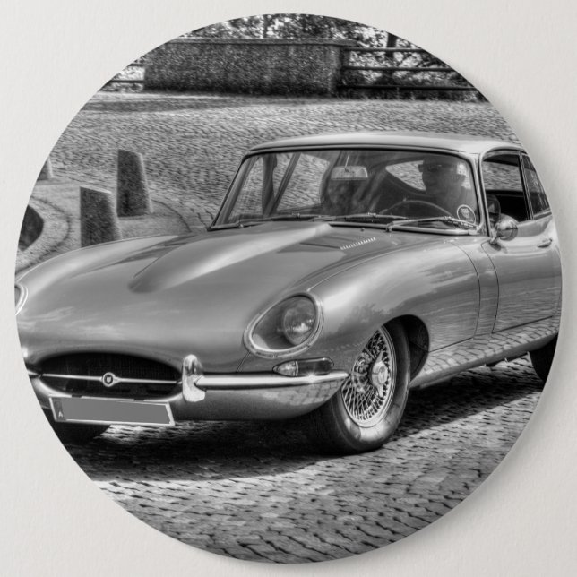 Jaguar E-Type Button (Vorderseite)