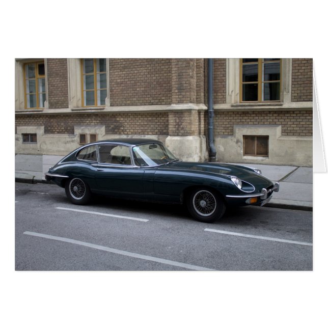 Jaguar E-Type-Hardtop (Vorderseite (Horizontal))