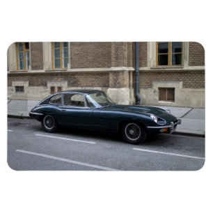 Jaguar E-Type-Hardtop Magnet