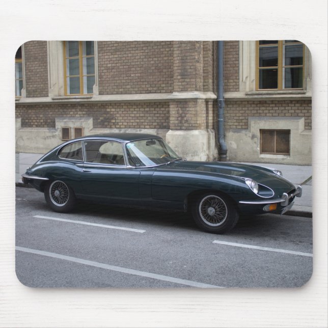 Jaguar E-Type-Hardtop Mousepad (Vorne)