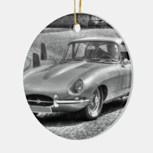 Jaguar E-Type Keramikornament