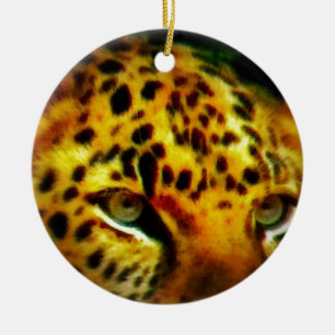 Jaguar Eyes Keramikornament