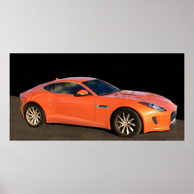 Jaguar F-TYPE Coupe POSTER (Vorne)