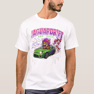 Jaguar fährt Auto T-Shirt