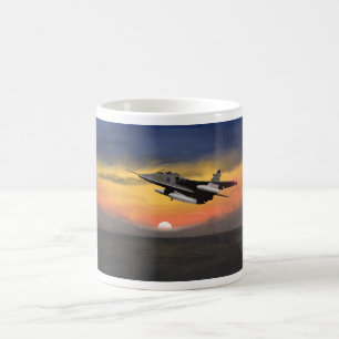 Jaguar Fighter Sunset Tasse