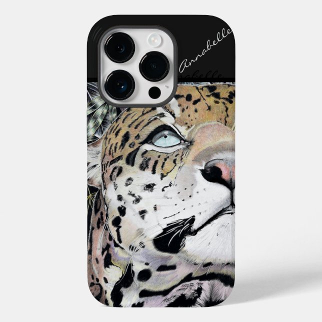Jaguar ~ gefärbt Case-Mate iPhone hülle (Rückseite)