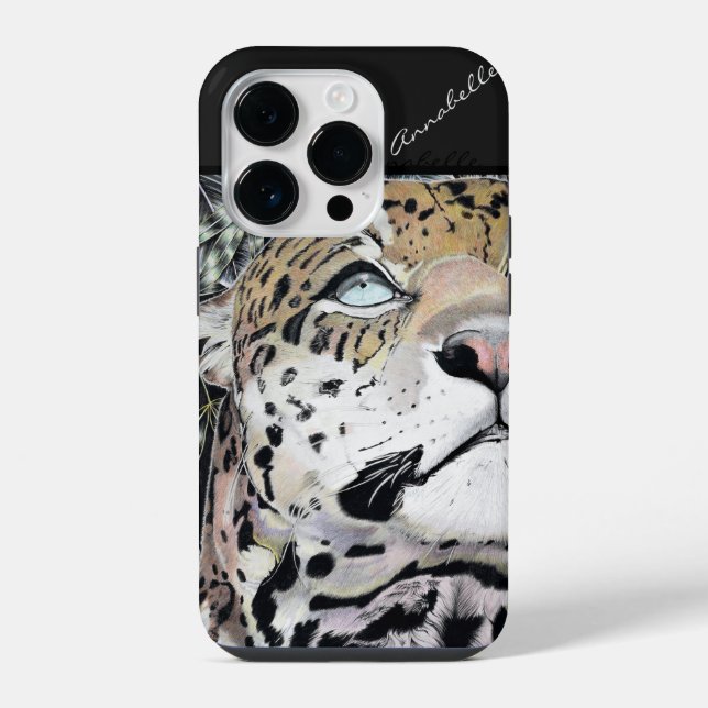Jaguar ~ gefärbt iPhone hülle (Rückseite)