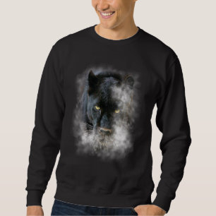Jaguar Illustration Jaguar Head Graphic Illustrati Sweatshirt
