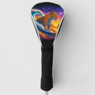 Jaguar im Curl-Design von Rich AMeN Gill Golf Headcover