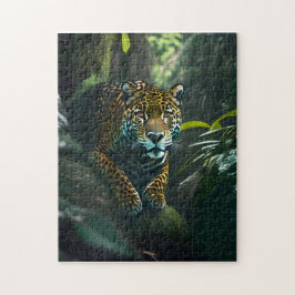 Jaguar im Dschungel Puzzle