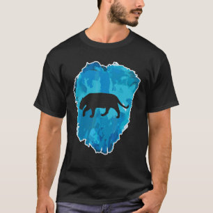 Jaguar in einem Eisblock für die Ewigkeit T-Shirt