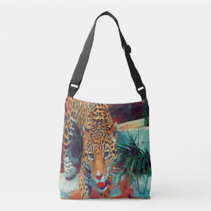 Jaguar in Motion 6234 Tote-Tasche Tragetaschen Mit Langen Trägern
