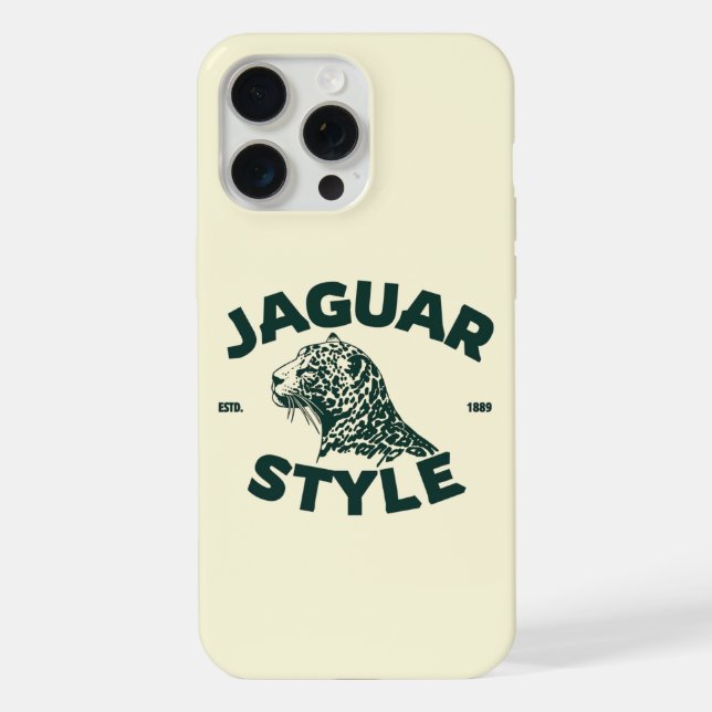 Jaguar iPhone Hülle (Rückseite)