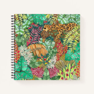 Jaguar Jungle Bullet-Notebook Notizbuch