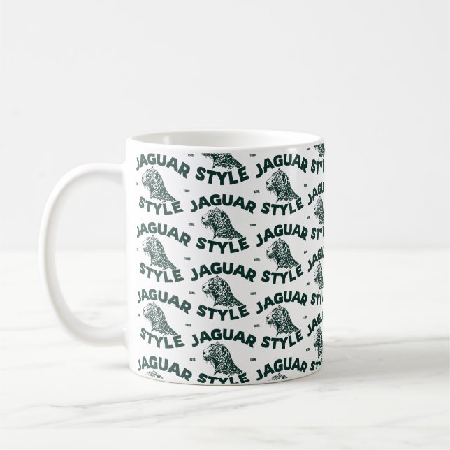 Jaguar Kaffeetasse (Links)