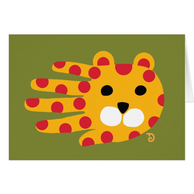 Jaguar-Karte (Vorderseite (Horizontal))