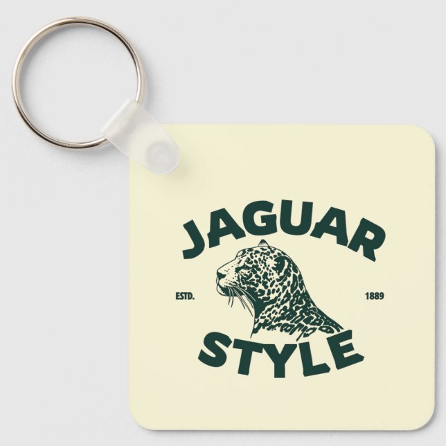 Jaguar Keychain Schlüsselanhänger (Vorderseite)