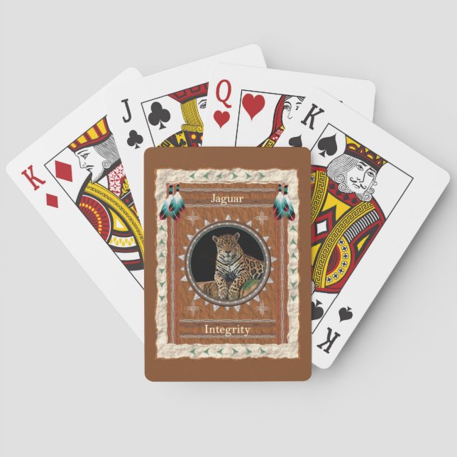 Jaguar - Klassische Spielkarten für Integrität  (Rückseite)