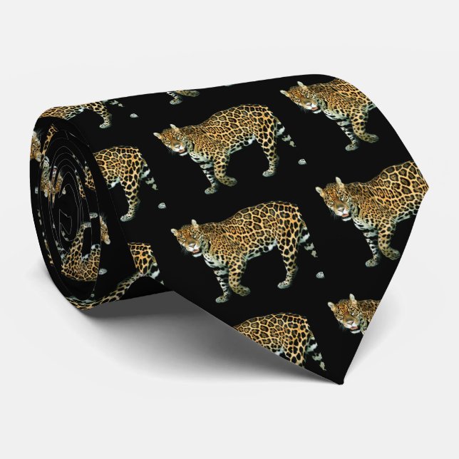 Jaguar Krawatte (Gerollt)