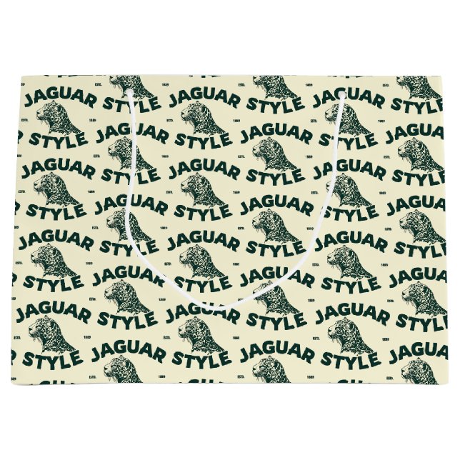 Jaguar Large Gift Bag Große Geschenktüte (Vorderseite)