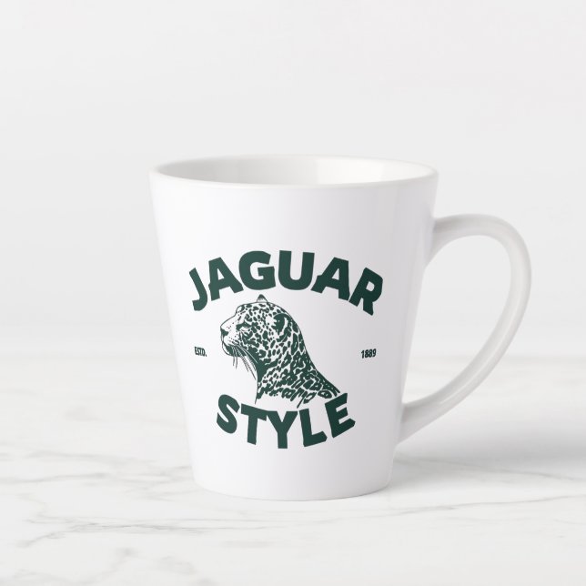 Jaguar Latte Mug Milchtasse (Rechts)