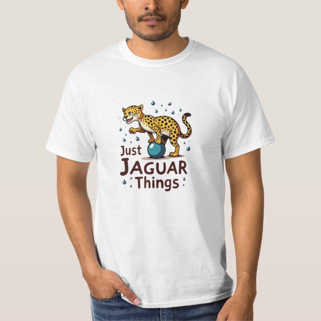 Jaguar Lovers Gift Idea T-Shirt (Vorderseite)