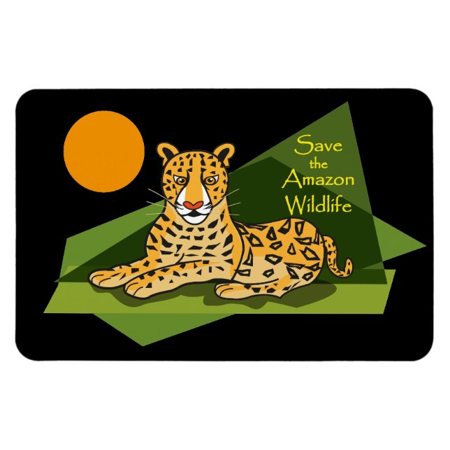 Jaguar Magnet (Horizontal)