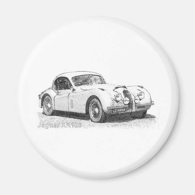 Jaguar Magnet (Vorne)