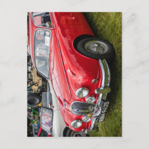 Jaguar Mark 2 Luxussportwagen Postkarte