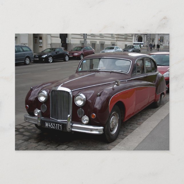 Jaguar Mark IX Postkarte (Vorderseite)