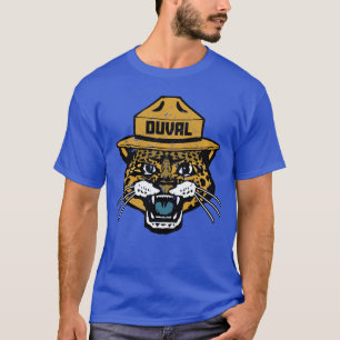 Jaguar mit Duval Hut vintage Freund Junge T-Shirt