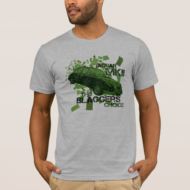 Jaguar MK2 der Blaggers Wahl-T - Shirt (Vorderseite)