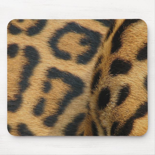 Jaguar-Muster-Mausunterlage Mousepad (Vorne)