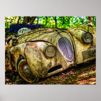 Jaguar Old Car Vintag
