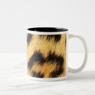 Jaguar-Pelz Zweifarbige Tasse
