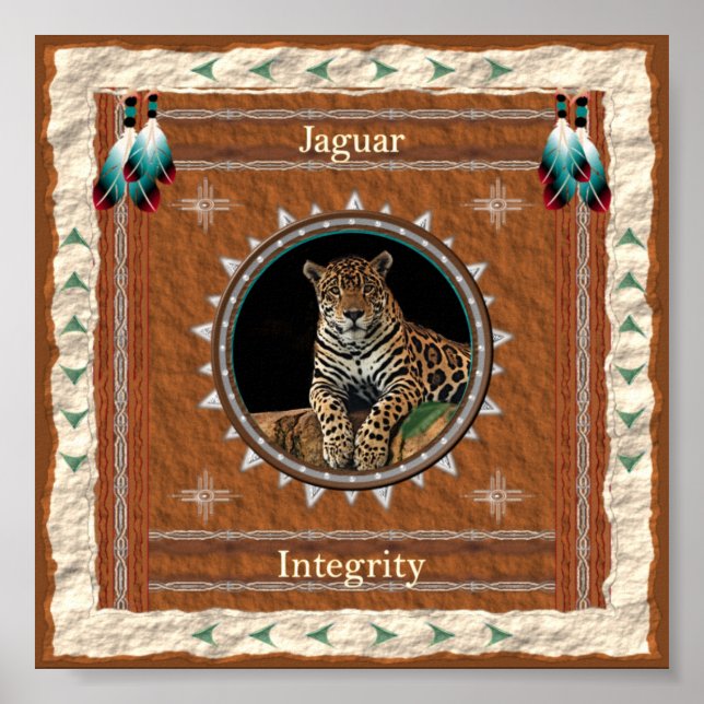 Jaguar - Poster-Print Poster (Vorne)