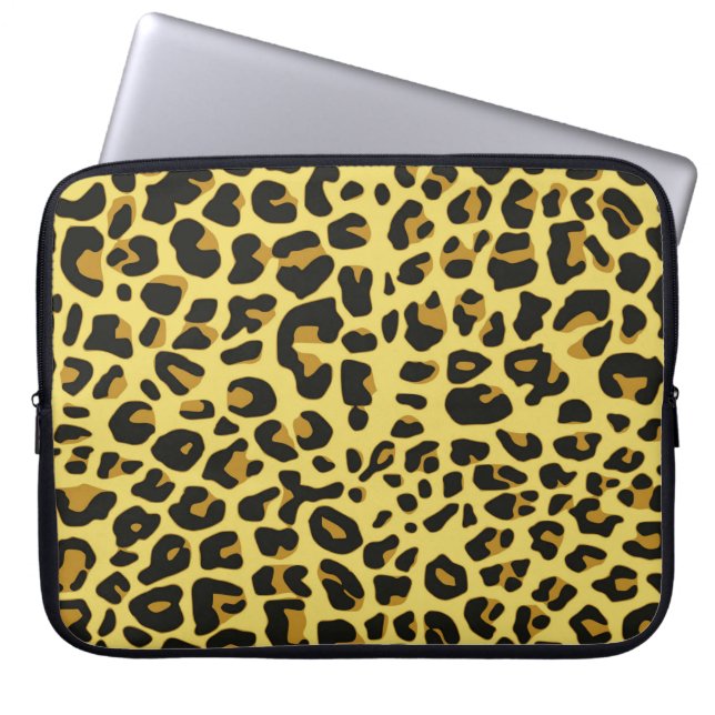 Jaguar Print Computer Sleeve (Vorderseite)