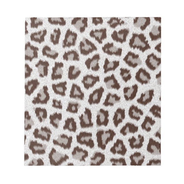 Jaguar Print Notizblock (Vorderseite)